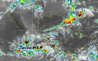 Atlántico y Pacífico nororiental tropical: estado a 9 de octubre 2021