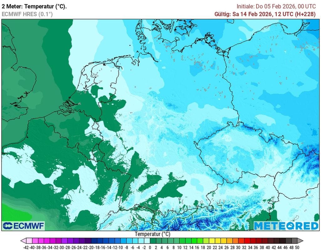 Mitte Februar zeigen die Wettermodelle schon wieder "Eiszeit" in Deutschland!