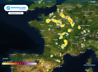 Attention aux orages ce dimanche en France ! Découvrez si vous êtes concernés.