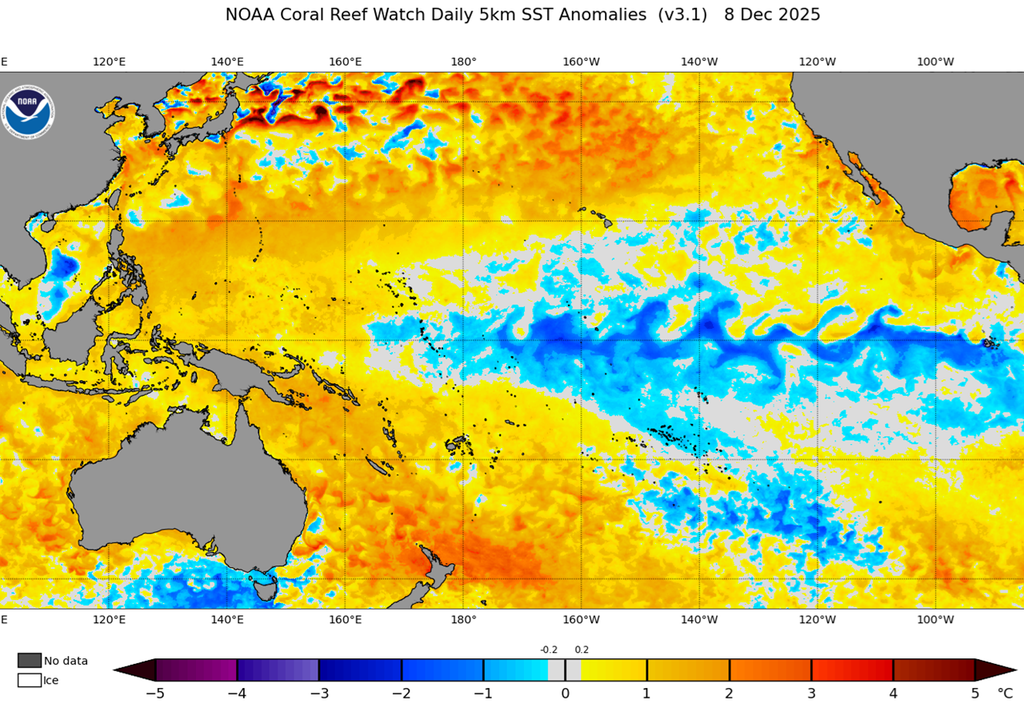 Anomalía de temperaturas en grados Celsius Anomalía de temperaturas en grados Celsius