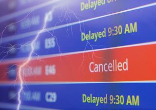 Atrasos nos voos estão aumentando devido ao clima extremo... e a situação vai piorar!