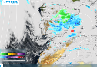 Aumentan las probabilidades de precipitaciones en las áreas mediterráneas afectadas por la sequía: nevadas a la vista