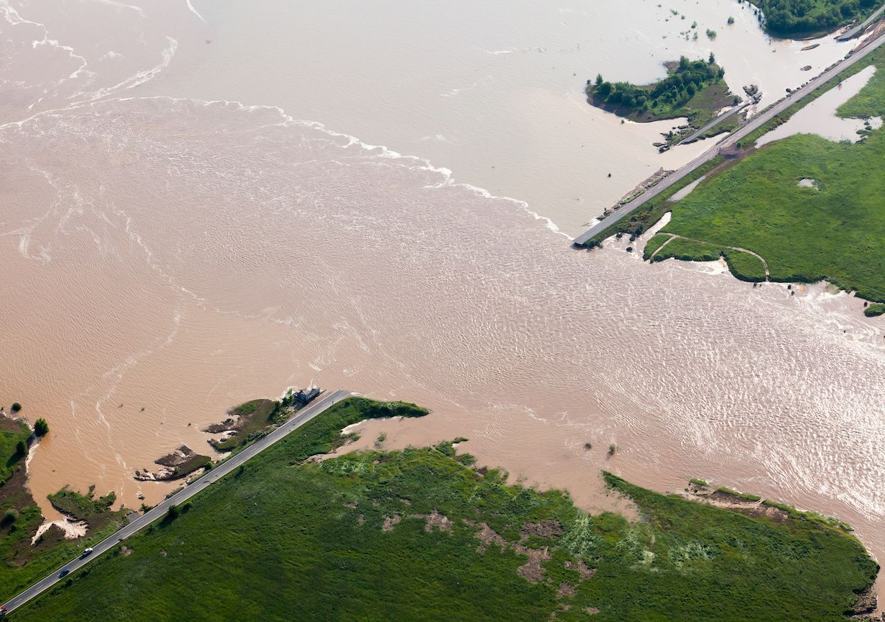 Aumento de inundaciones costeras relacionado a la crisis climática