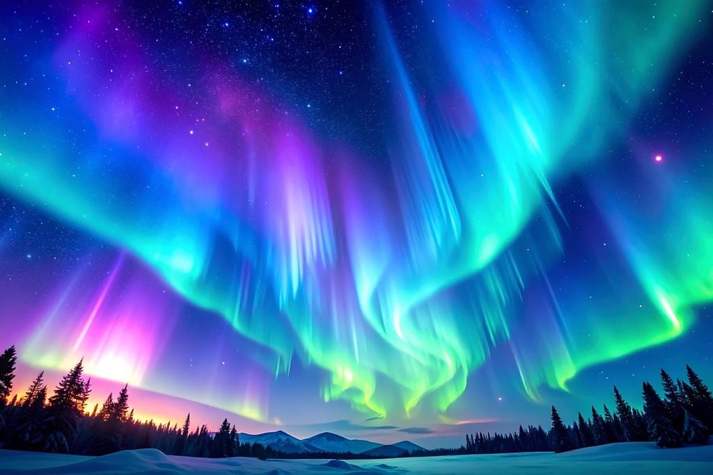 Al momento è ancora in corso un'intensa tempesta geomagnetica che potrebbe portare all'osservazione di aurore a latitudini insolite.