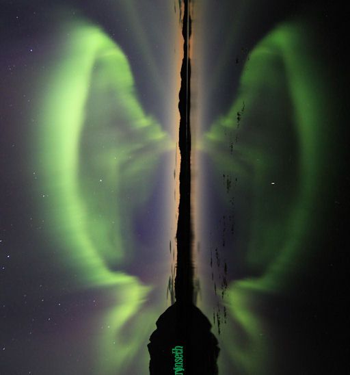 Autor: June Grønseth. Fuente: spaceweather.com