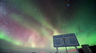 Aurora polar del sur
