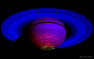 Auroras danzantes en Saturno
