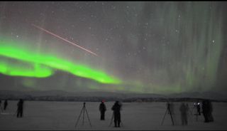 Auroras sobre Suecia: time-lapse