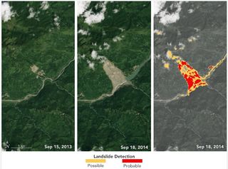 Automatización en la detección de deslizamientos de tierras