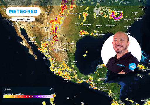 Avanza onda tropical 14 sobre M&eacute;xico, generando aguaceros y tormentas el&eacute;ctricas en varios estados