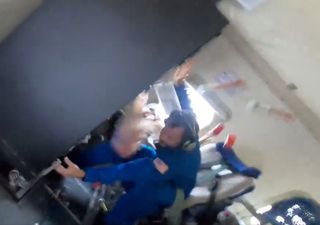 Video muestra el interior del avión cazahuracanes, justo cuando es sacudido por los vientos huracanados de Milton