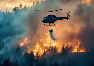 Aviones, helic&oacute;pteros y fuego: &iquest;cu&aacute;nto ayudan los medios a&eacute;reos a combatir los incendios?
