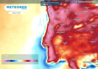 Aviso amarelo e laranja de tempo quente prolongado até sexta: temperatura muito elevada prevista para estes 3 distritos