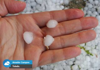 Aviso amarillo por lluvias y tormentas en el nordeste peninsular