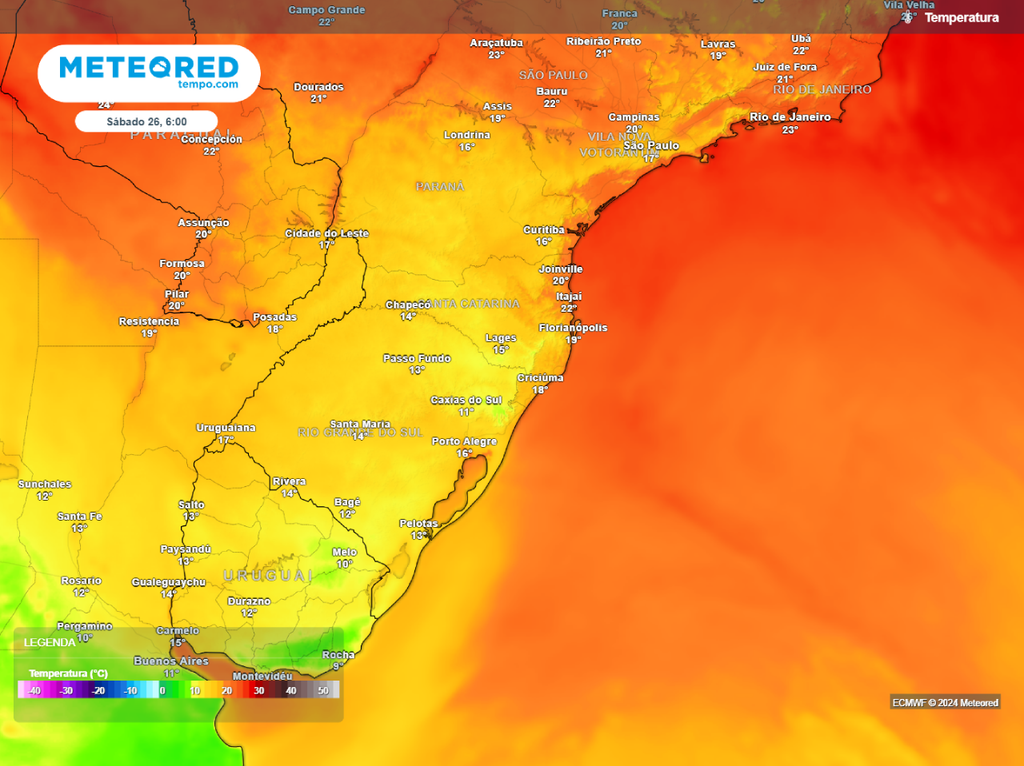 previsão, ecmwf, temperatura