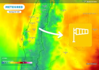 Meteored y DMC advierten por viento con rachas de hasta 60 km/h y heladas para el fin de semana en la zona central