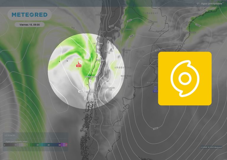 Aviso DMC por tormentas eléctricas durante el fin de semana largo en Valparaíso, Metropolitana y O’Higgins