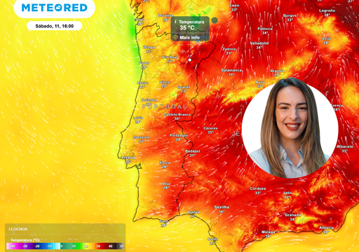 Aviso vermelho por calor extremo mant&eacute;m-se em 4 distritos, mas o tempo vai mudar: saiba onde haver&aacute; al&iacute;vio t&eacute;rmico
