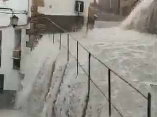 Última hora: las tormentas severas barren la mitad norte peninsular