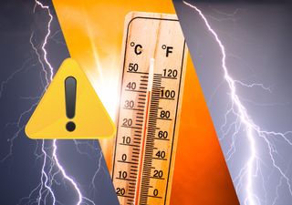 Avisos de la Dirección Meteorológica de Chile: tres regiones por tormentas eléctricas y cuatro por altas temperaturas