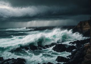 La AEMET avisa de un riesgo importante: las olas más grandes de la borrasca Karlotta llegarán este fin de semana