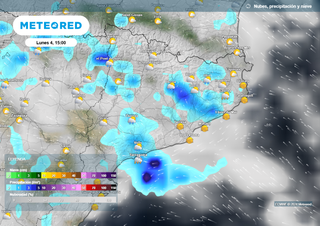 Avisos rojos hoy de AEMET y Meteocat por lluvias torrenciales en Cataluña: horas más delicadas y zonas afectadas