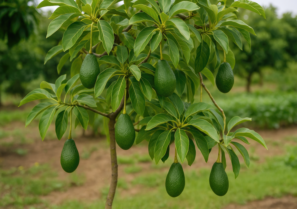 Tropenflair, Garten, Avocadobaum