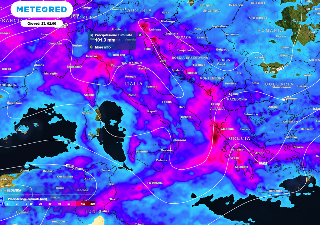 Piogge intense. Piogge intense.