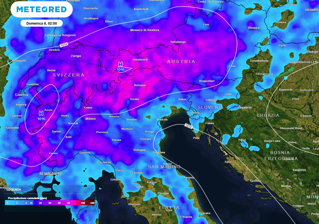 Maltempo, temporali.