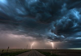 Tempo severo: elevado volume, fortes rajadas e granizo no Centro-Sul