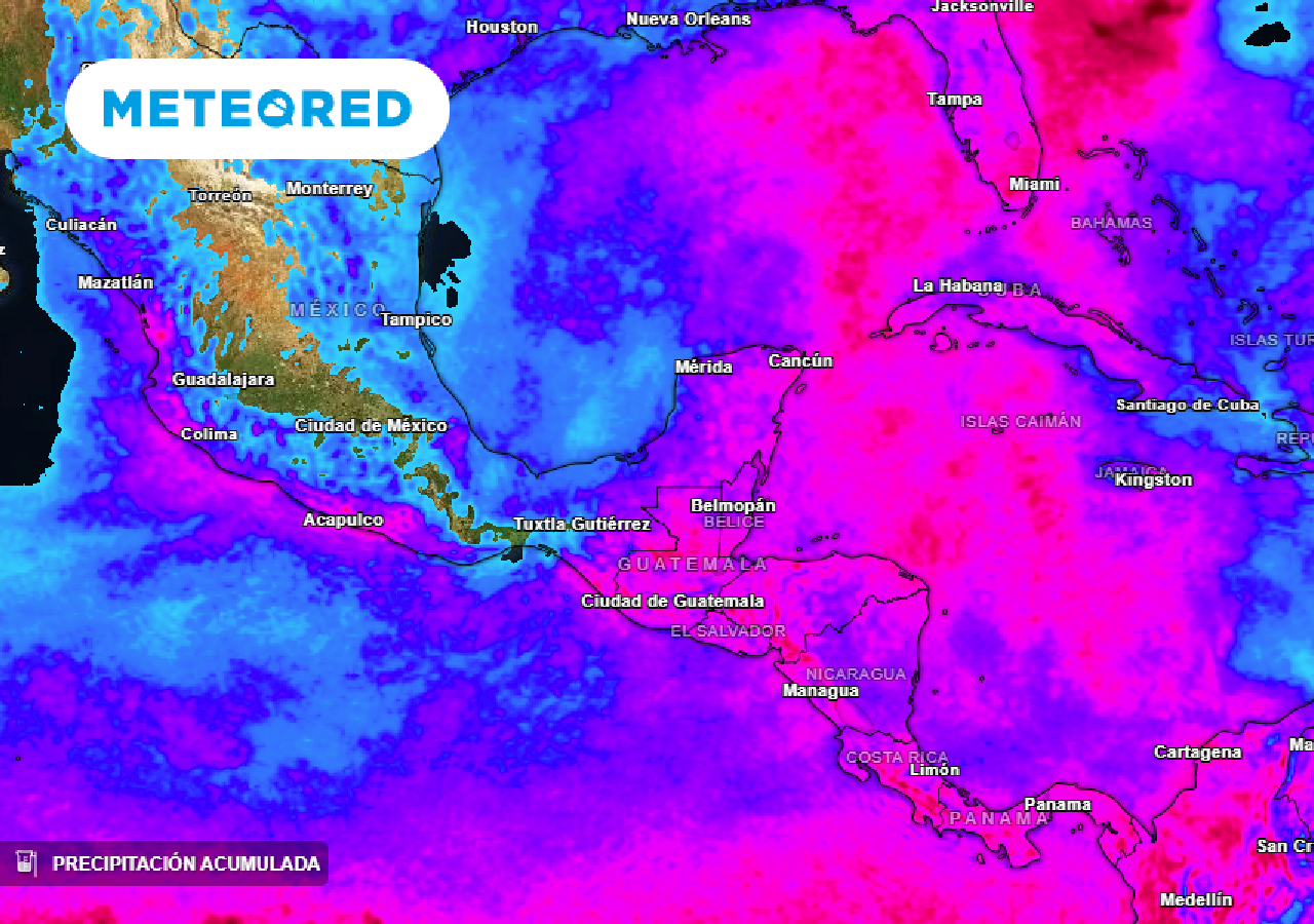 Baja Presión En El Golfo De México Dejará Lluvias Intensas En El Sureste De México 3143