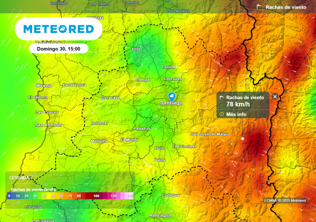 Rachas de viento Rachas de viento