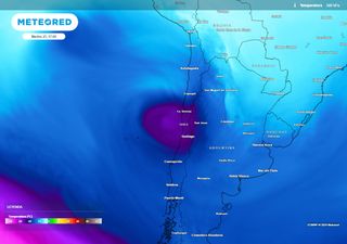 Baja segregada al acecho: finalmente avanza hacia Chile y trae opciones de tormentas eléctricas para esta tarde