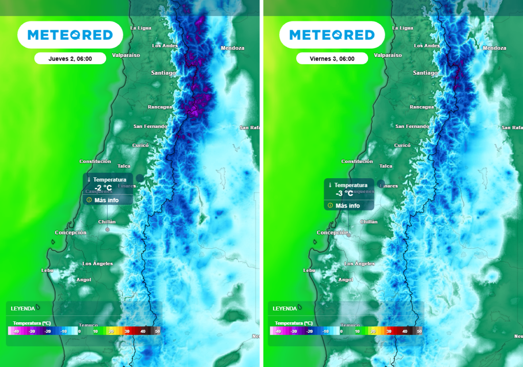 La zona central se congelará a primeras horas de este jueves y viernes: julio partirá con fuertes heladas en los valles del interior.