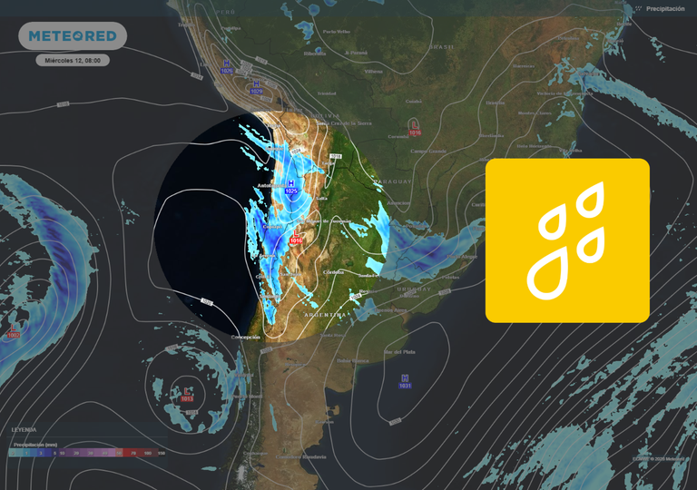 Baja segregada llevar&iacute;a lluvias al norte de Chile: ECMWF anticipa precipitaciones entre Arica y Coquimbo