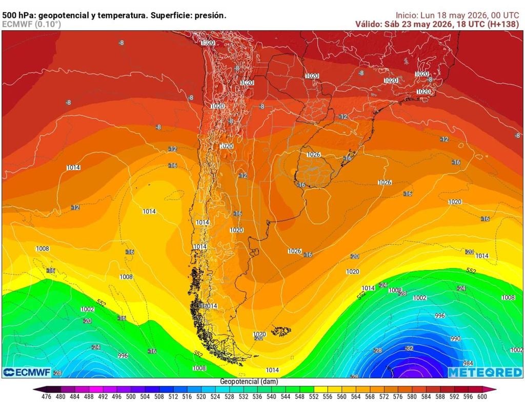 El fin de semana las temperaturas máximas podrían bajar en Santiago: nueva masa de aire llegaría a la RM.
