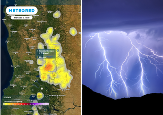 Baja segregada trae tormentas eléctricas y chubascos el miércoles 05: serán 3 las regiones afectadas en Chile centro sur