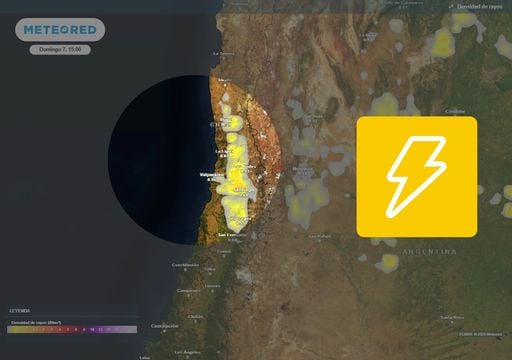 Baja segregada traerá chubascos y tormentas eléctricas a la zona central este fin de semana