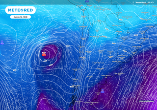 Baja segregada y corriente en chorro no darán tregua en Chile centro norte: tormentas eléctricas y viento sobre 100 km/h