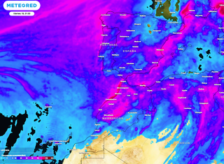 Bajas presiones, tren de frentes, precipitaciones con vaivenes térmicos marcarán el tiempo en España para esta semana