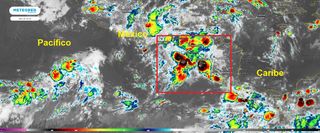 Bajas presiones tropicales en el Pacífico nororiental ¿Frank a la vista?