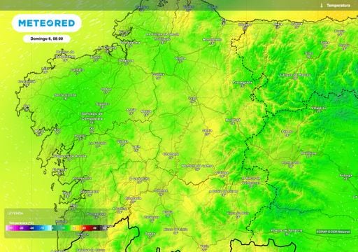 Baj&oacute;n de casi 10 &ordm;C: los gallegos deben prepararse para el cambio brusco de ma&ntilde;ana