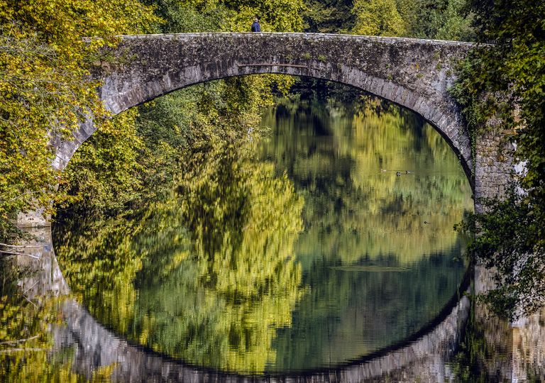 Puente de San Miguel en Vera de Bidasoa, Navarra. Puente de San Miguel en Vera de Bidasoa, Navarra.