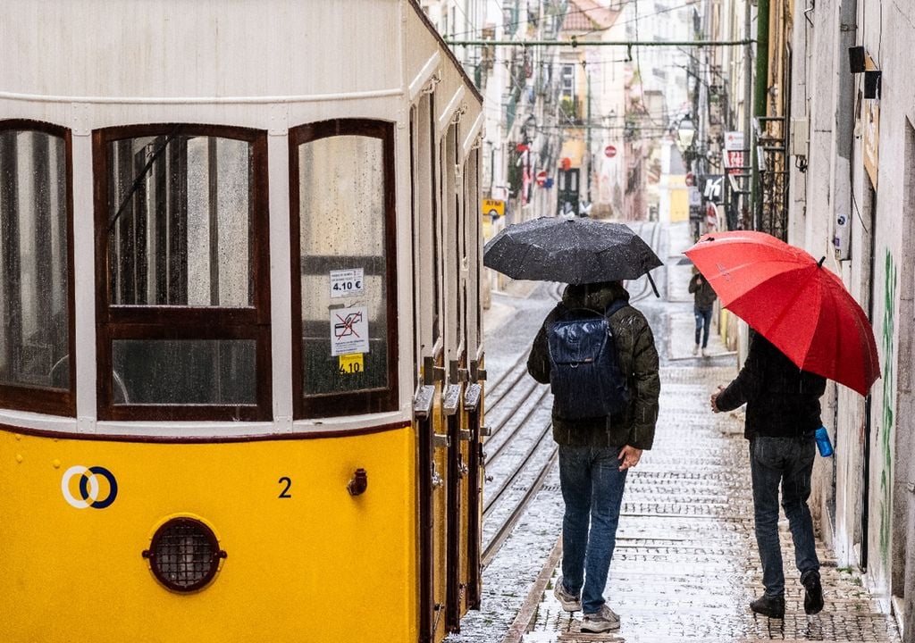 Chuva em Lisboa