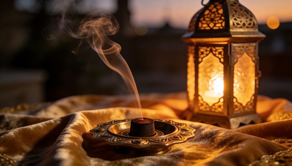 El humo suave de un sahumerio y el perfume del romero de fondo crean el entorno perfecto para perderse en un buen libro.