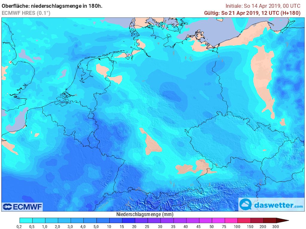 Bis Ostern meist trocken
