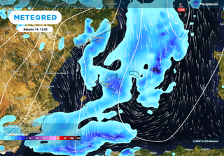 Baleares pendiente de la lluvia: se prevé una ciclogénesis mediterránea este fin de semana