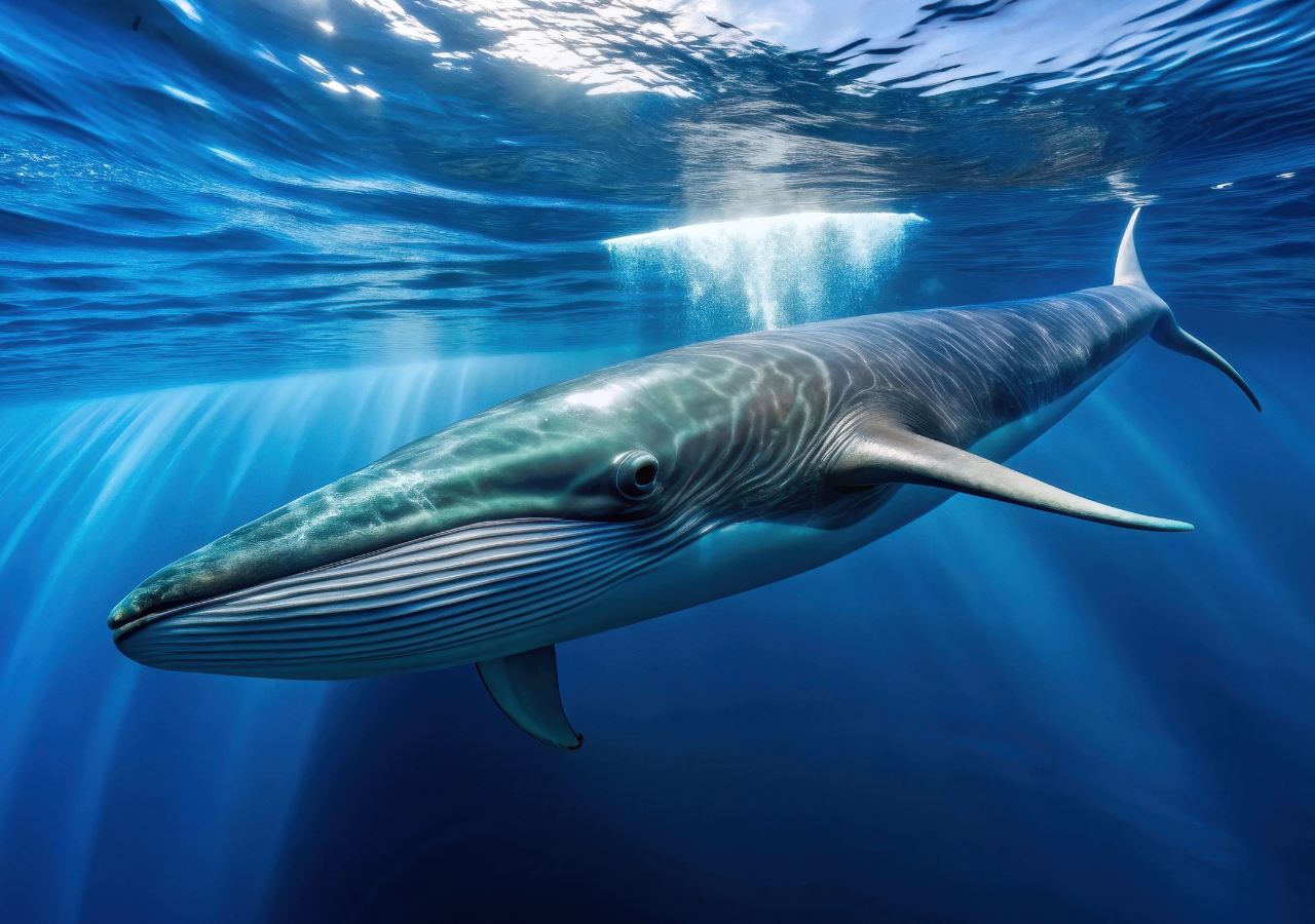 La ballena sei fue avistada en mar argentino después de casi 100 años.