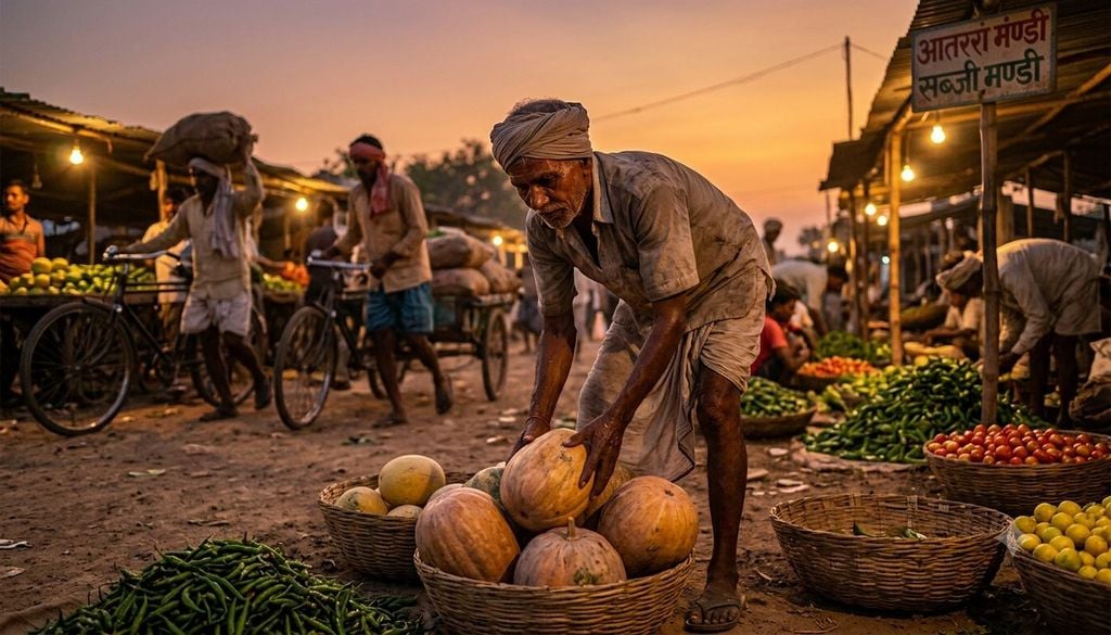 La vida en Banda, India, comienza al alba para escapar de los 48 grados. Agricultores y comerciantes reorganizan sus rutinas diarias ante una ola de calor que paraliza la ciudad.