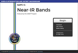 Bandas del infrarrojo cercano para GOES-R